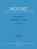 Missa longa C major K. 262 (246a) （ヴォーカル・スコア）