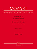 Concerto for Flute and Orchestra G major K. 313 (285c) [score]