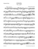 Concerto for Flute and Orchestra G major K. 313 (285c) [cello/double bass part]