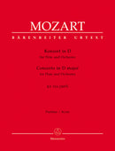 Concerto for Flute and Orchestra D major K. 314 (285d) [score]