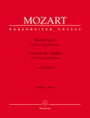 Concerto for Oboe and Orchestra C major K. 314 (285d) [score]