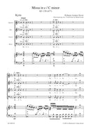 Missa C minor K. 139 (47a) "Waisenhaus Mass" （ヴォーカル・スコア）