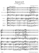 Concerto for Violin and Orchestra Nr. 2 D major K. 211 [score]