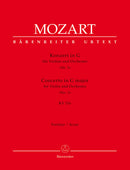 Concerto for Violin and Orchestra Nr. 3 G major K. 216 [score]