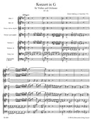 Concerto for Violin and Orchestra Nr. 3 G major K. 216 [score]
