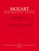Concerto for Piano and Orchestra Nr. 14 E-flat major K. 449 (Edition for piano quintet)