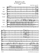Concerto for Piano and Orchestra Nr. 27 B-flat major K. 595 [score]
