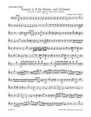 Concerto for Piano and Orchestra Nr. 27 B-flat major K. 595 [cello/double bass part]