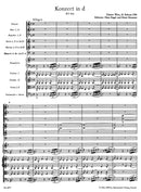 Concerto for Piano and Orchestra Nr. 20 D minor K. 466 [score]