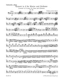 Concerto for Piano and Orchestra Nr. 20 D minor K. 466 [cello/double bass part]