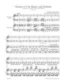 Concerto for Piano and Orchestra Nr. 11 F major K. 413(387a) （ピアノ・リダクション）