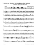 Concerto for Piano and Orchestra Nr. 13 C major K. 415 (387b) [cello/double bass part]