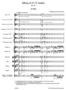 Missa C major K. 317 "Krönungsmesse = Coronation Mass" [score]
