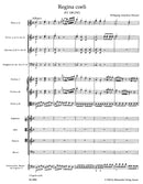 Regina coeli C major K. 108 (74d) [score]
