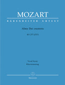 Alma Dei creatoris K. 277 (272a) （ヴォーカル・スコア）