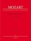 Litaniae Lauretanae B. M. V. B-flat major K. 109 (74e) [score]