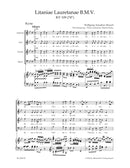 Litaniae Lauretanae B. M. V. B-flat major K. 109 (74e) （ヴォーカル・スコア）