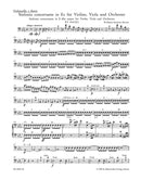 Sinfonia concertante for Violin, Viola and Orchestra E-flat major K. 364 (320d) [cello/double bass part]