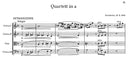 Streichquartette = String Quartets（Score, 布装丁）