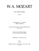 Ave verum corpus K. 618 [Performance score]