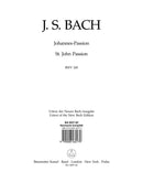 Johannes-Passion, BWV 245 [set of wind parts]