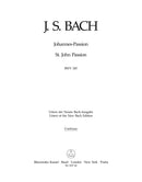 Johannes-Passion, BWV 245 [basso continuo/cello/double bass/bassoon part]