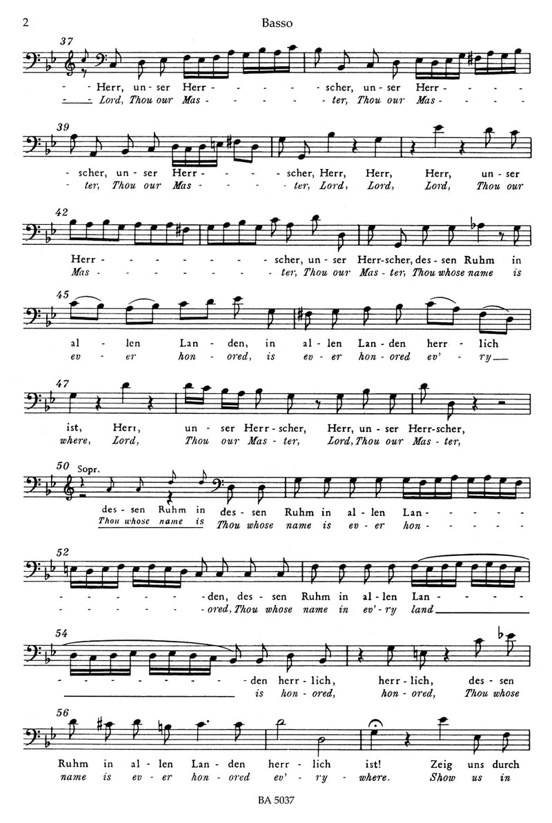 Johannes-Passion, BWV 245 [Bass part]