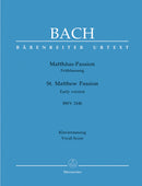 Matthäus-Passion, BWV 244b (Frühfassung)（ヴォーカル・スコア）