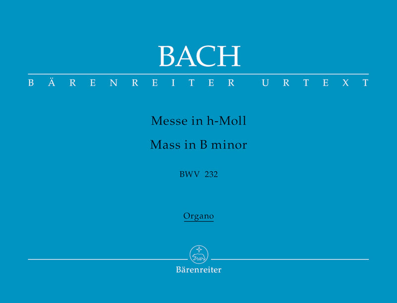 Mass B minor BWV 232 [basso continuo/Org part]