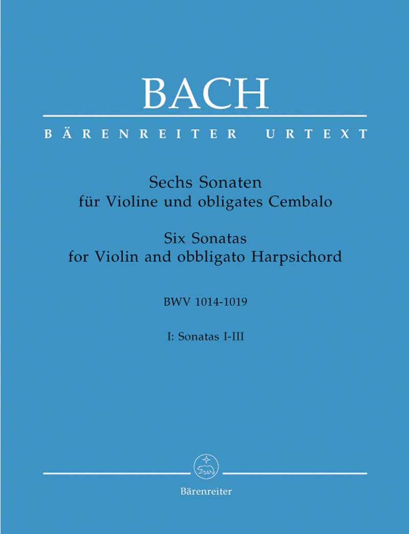 Six Sonatas for Violin and Obbligato Harpsichord, vol. 1