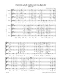 Fürchte dich nicht, ich bin bei dir, BWV 228 [合唱楽譜] / J.S. Bach (Bärenreiter)