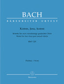 Komm, Jesu, komm, BWV 229 [合唱楽譜]