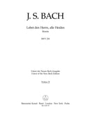 Lobet den Herrn, alle Heiden, BWV 230 [violin 2 part]