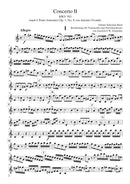 Concerto for Violoncello, Strings and Basso continuo A minor (after BWV 593) [violin 1 part]