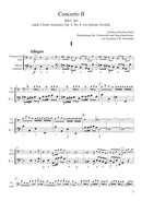 Concerto for Violoncello, Strings and Basso continuo A minor (after BWV 593) [Basso continuo part]