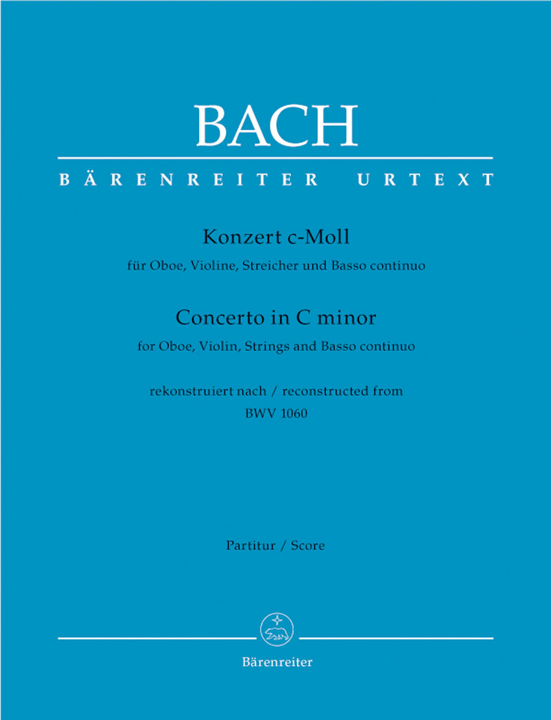 Concerto for Oboe, Violin, Strings and Basso Continuo C minor [score]