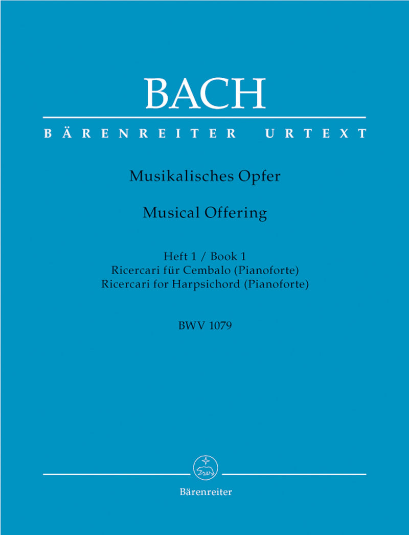 Musical Offering BWV 1079, vol. 1