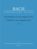 Notebook for Anna Magdalena Bach (1725)（運指なし）