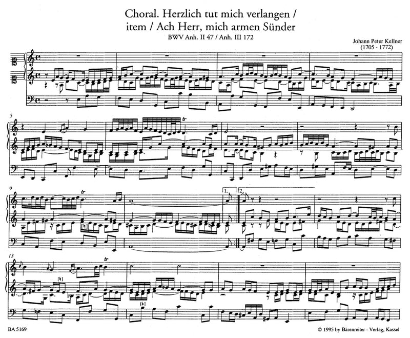 Orgelchoräle aus der Rudorff-Sammlung = ルドルフ・コレクションのオルガン・コラール集