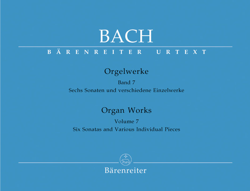 Organ works, vol. 7: Six Sonatas and Various Individual Pieces