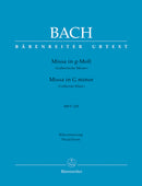 Mass G minor BWV 235 "Lutheran Mass 3"（ヴォーカル・スコア） / J.S. Bach (Bärenreiter)