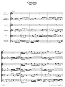 Double Concerto for two Violins, Strings and Basso continuo D minor, BWV 1043 [score]