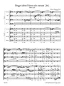 Motets BWV 225-230 [合唱楽譜]