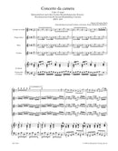 Concerto da camera: reconstruction of a quintet version of the Brandenburg Concerto no. 2, BWV 1047 [score & parts]