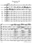Brandenburg Concerto No. 4 G major BWV 1049 [score]