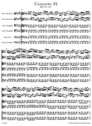 Brandenburg Concerto No. 6 B flat-major BWV 1051 [score]