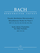 Six Little Preludes, Miscellaneous Works for Piano, vol. 1