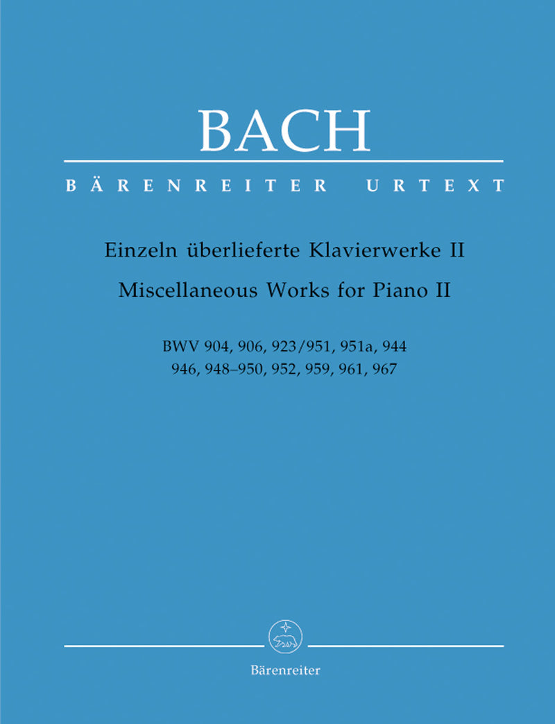 Miscellaneous Works for Piano, vol. 2