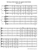 Motetten zweifelhafter Echtheit, BWV Anh. 159/160