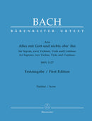 Alles mit Gott und nichts ohn' ihn BWV 1127 [score]